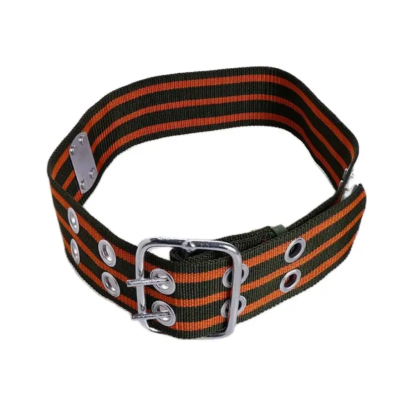 ยูทิลิตี้กลางแจ้งปรับสายรัดเอวด้านข้าง D-แหวนความปลอดภัยเข็มขัดป้องกัน Falling สำหรับ Fire Rescue, Rock ปีนเขา