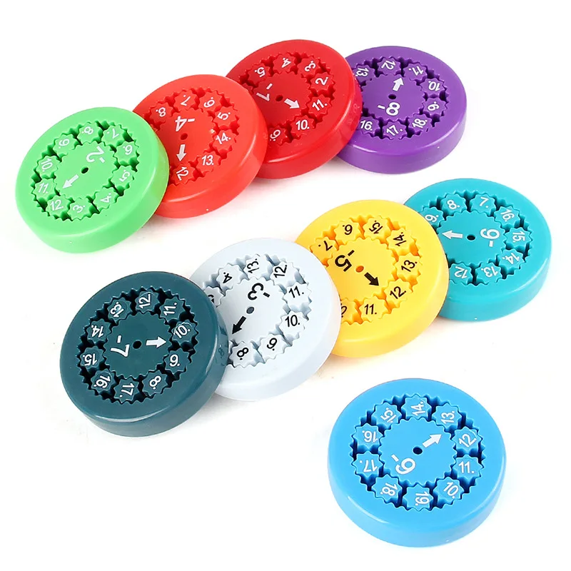 Math Fidget Spinners Math Fidget Spinners Tables de Multiplication mathématiques pour enfants jouets éducatifs fournitures de classe enseignement