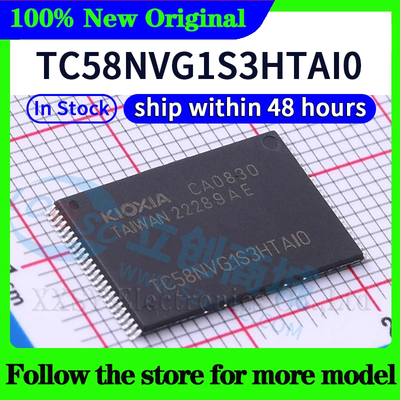 TC58BVG0S3HTA00 TC58NVG0S3HTA00 TC58NVG1S3HTAI0 TC58DVM92A5TA00 En stock Envío 48 horas