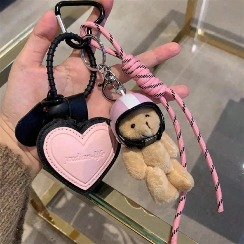 น่ารักไฟฟ้ารถจี้กุญแจหมี 2024 แนวโน้มใหม่ของเล่นDachshund Handingจี้Plushของเล่นกระเป๋าจี้กระเป๋านักเรียนหญิงจี้