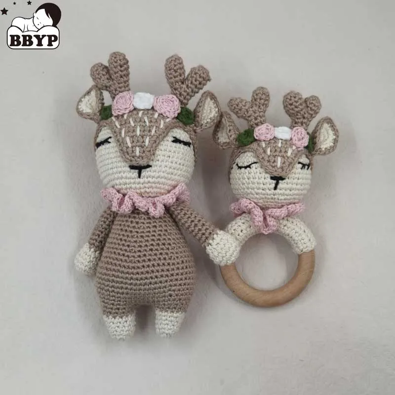 子供のための手作りの動物の形をしたおもちゃのガラガラ,ぬいぐるみ,睡眠,シャワーギフト