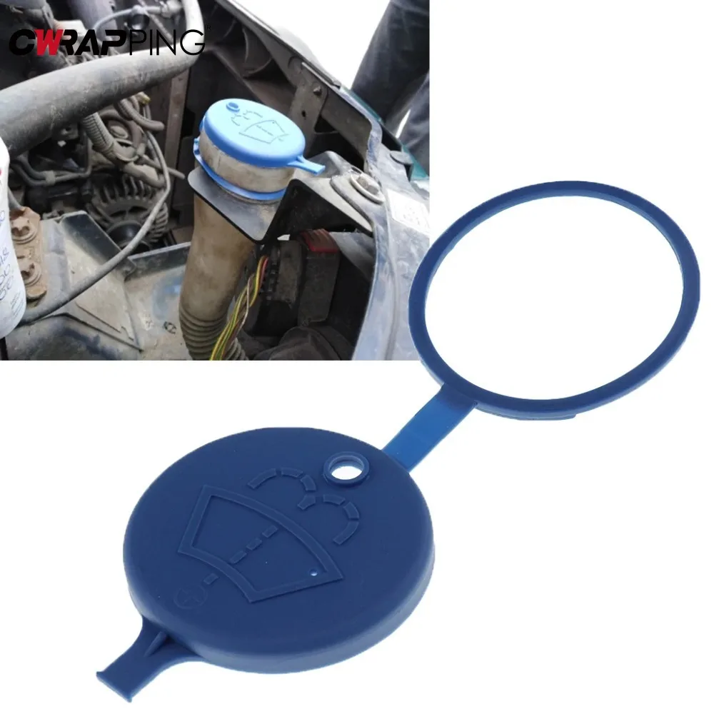 Couvercle de couvercle de bouteille en plastique bleu pour cristaux, lave-glace de voiture, réservoir précieux des Émirats arabes unis, C4, C5, Xtalk a ZX, Xsara, Picasso Saxo, 1PC
