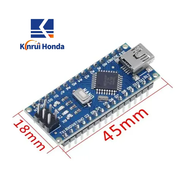 MINI USB para Nano V3.0, placa de desarrollo PCB para arduino, ATmega328P, CH340G, FT232RL, 5V, 16M