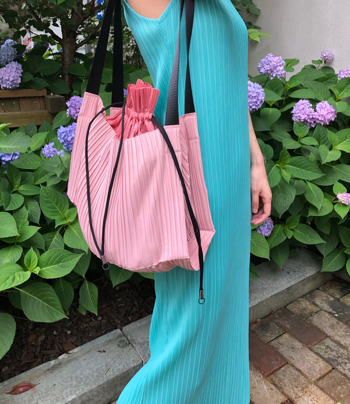 Miyake-女性用プリーツトラベルバッグ,韓国ファッション,ショルダーバッグ,デザイナーハンドバッグ,トートバッグ,2025