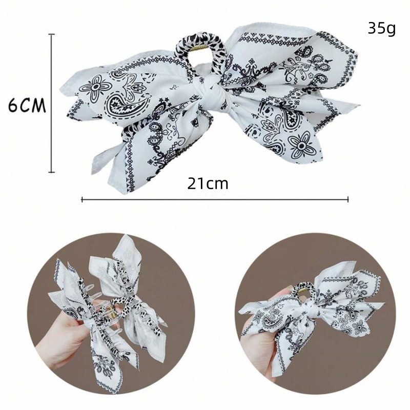 Estilo boêmio arco garra de cabelo caju paisley tubarão clipe tamanho grande grampos de cabelo boho férias headwear feminino acessórios para o cabelo
