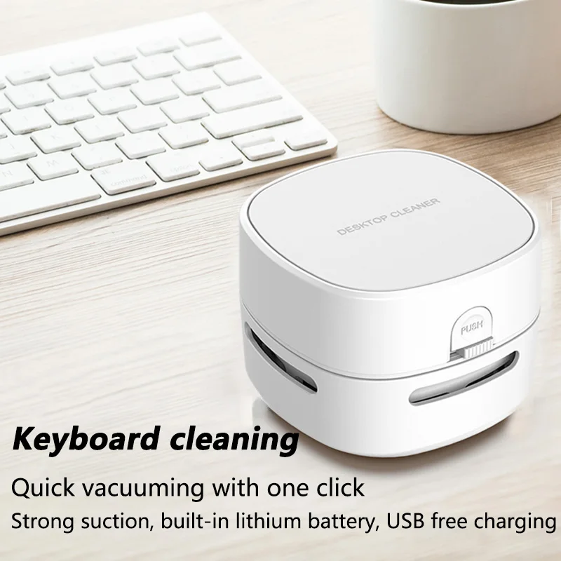 Xiaomi Handheld Desktop Vacuum Cleaner Mini Portable Table Dust Vacuum Table Sweeper Desktop Keyboard Cleaning Tool for Home