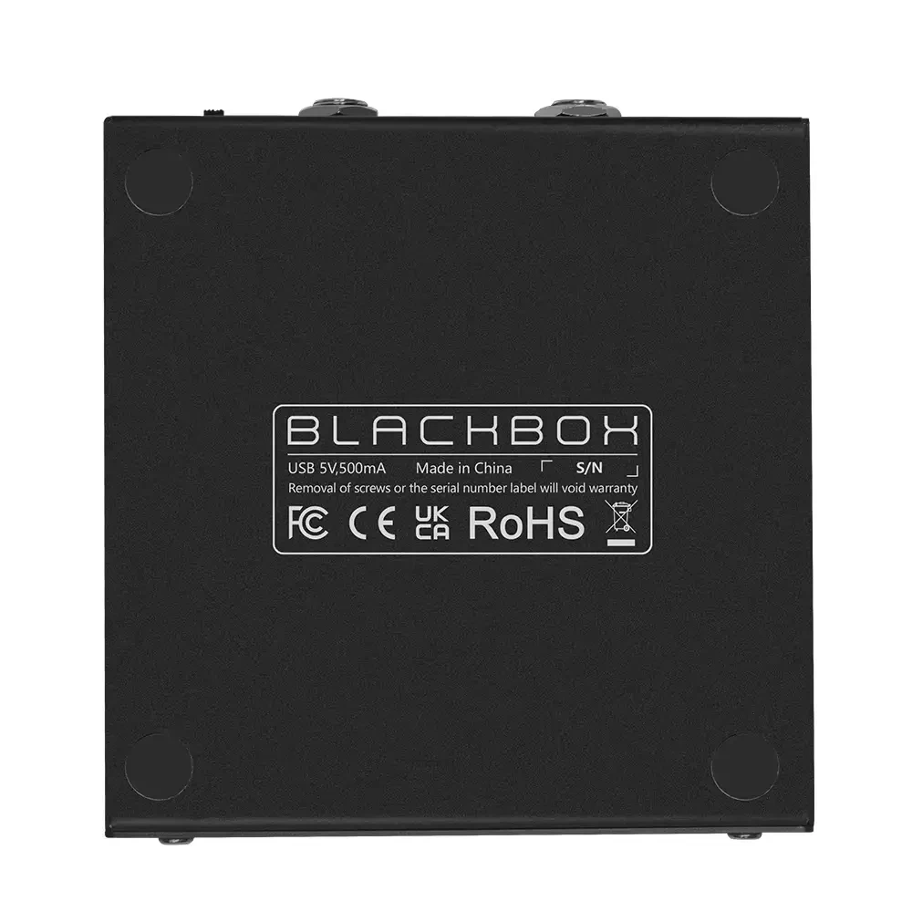 M-VAVE Blackbox Chitarra/Basso AMP Modeler Processore multieffetto ricaricabile per basso elettrico