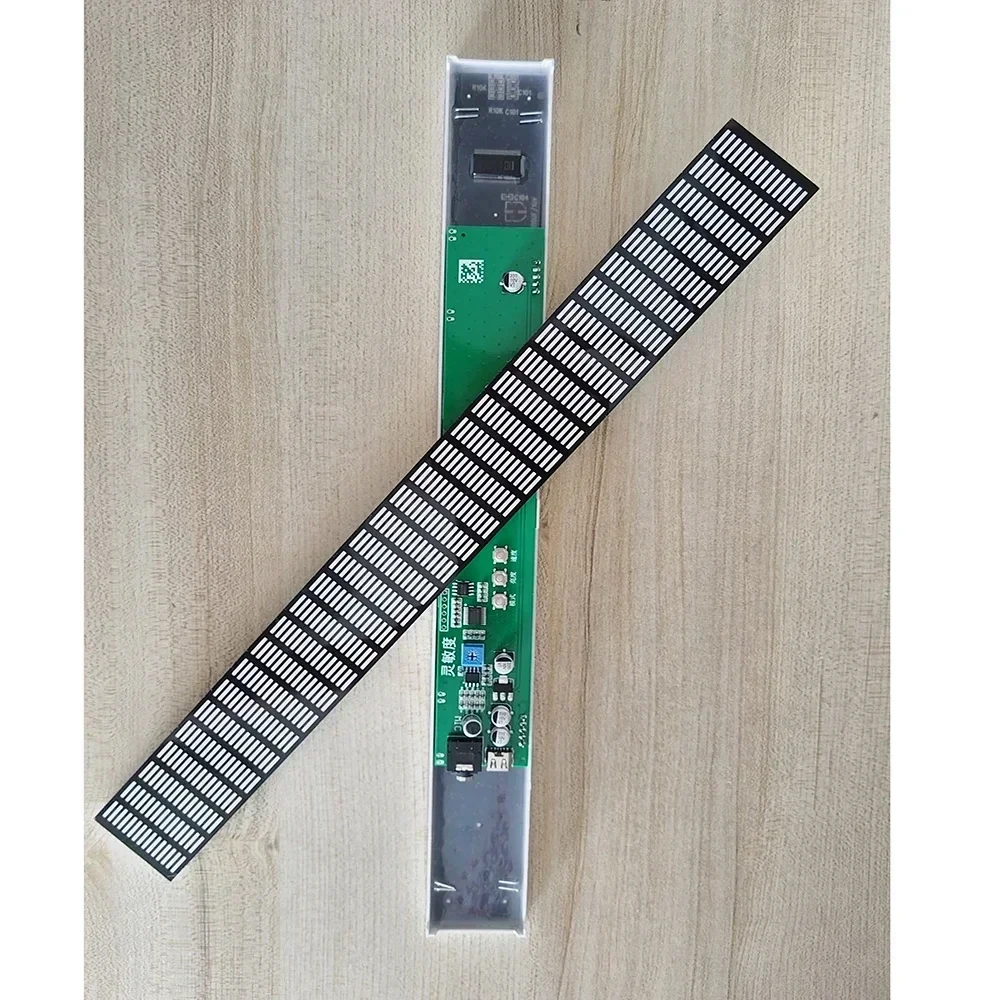 Green+Red LED Audio Spectrum Display Pickup Atmosphere Lightvoice Controlled Music Spectrum E-sports Room Car Mounted