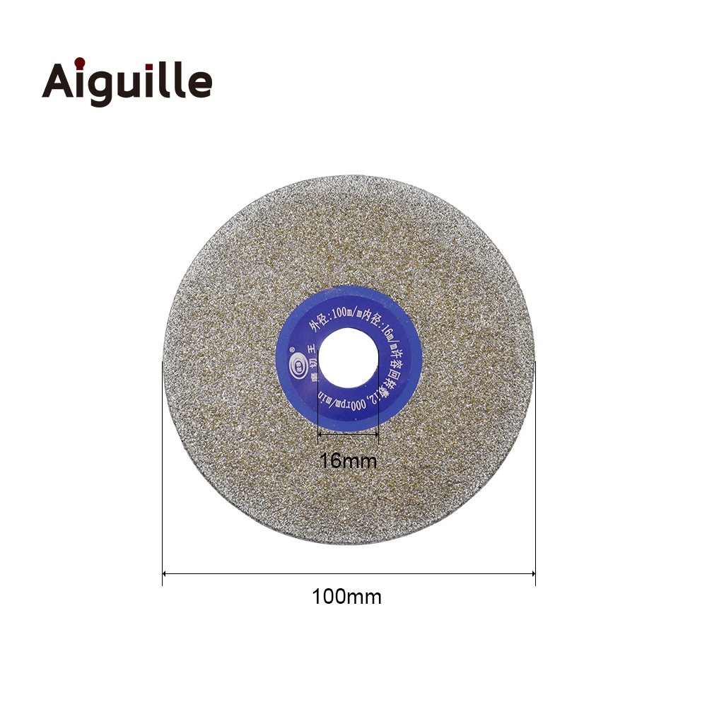 4 Inch Diamond Grinding Wheel 100mm Angel Grinder Grinding Blade Stone Jade Polishing Disc 60-600# Diamond Coated Flat Lap Wheel