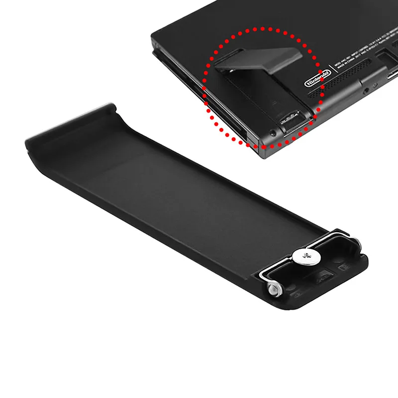 Soporte trasero para consola Nintendo Switch, cubierta trasera NS, trípode duradero, Material ABS blanco y azul, novedad de 2023, 1 ud.