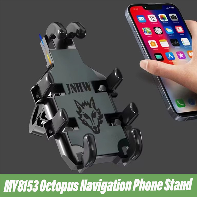 Suporte para telefone para ciclismo ao ar livre 360 °   Suporte de celular com rotação ajustável e anti-vibração, suporte para celular para bicicletas e motocicletas