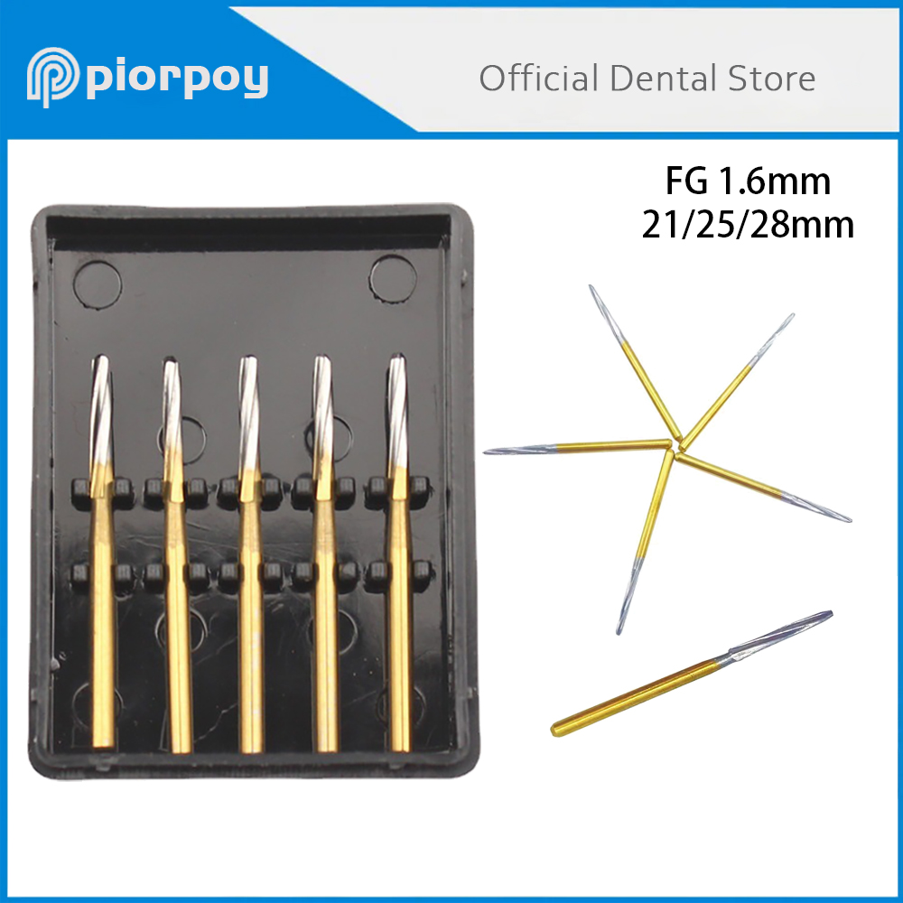 Pioproy ฟันฟันฟันคาร์ไบด์ burs FG 1.6mm สำหรับความเร็วสูง handpiece การสร้างและการกลั่นการเตรียมการเข้าถึง endodontic