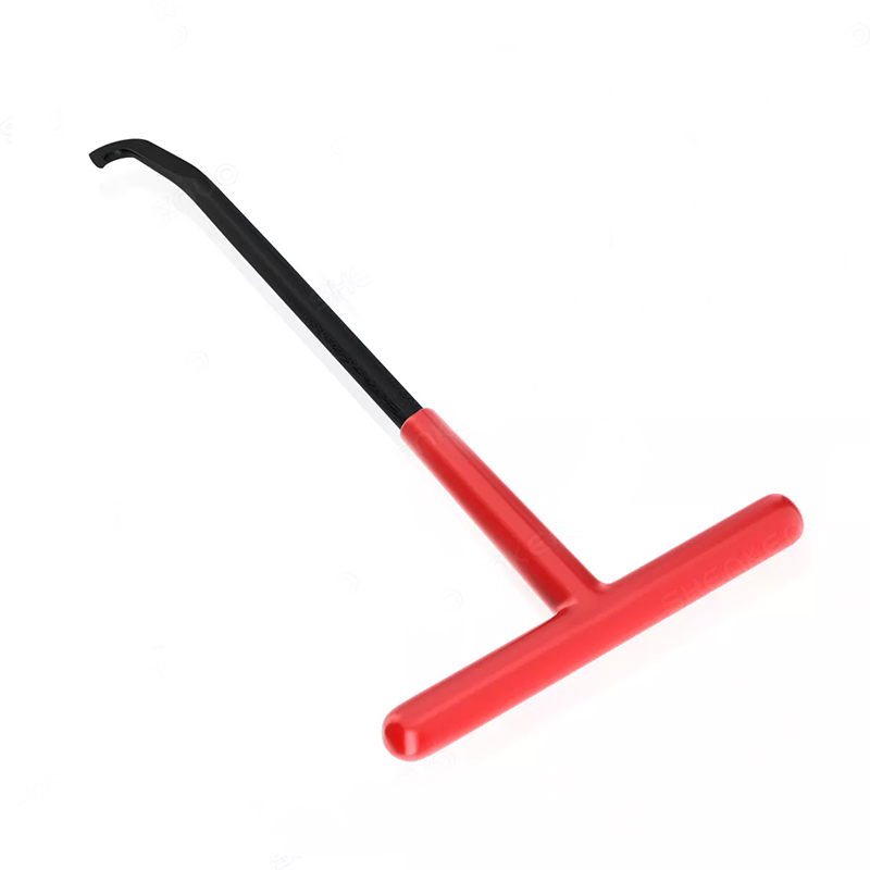 1/2 PCS Uitlaat Lente Puller Tool Motorfiets Uitlaat Lente Haken, T Handvat Haken Sneeuwscooter Lente Puller Removal Tool