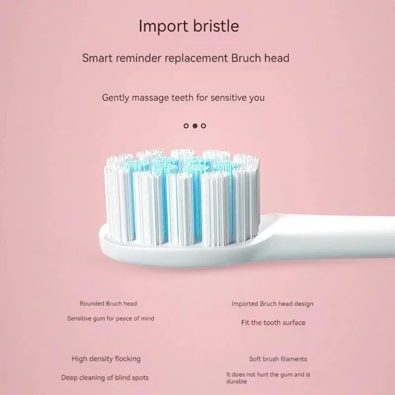 Cepillo de dientes eléctrico ultrasónico, modo de seis velocidades, pelo suave para el hogar, carga USB, limpiador de dientes impermeable para adultos, juego automático para parejas