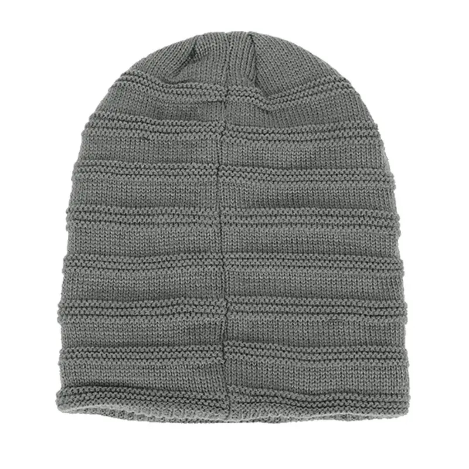 Men's Winter Warm Fleece Knitted Hat Outdoor Pullover Cap - Stay Cozy and Stylish in the Cold!