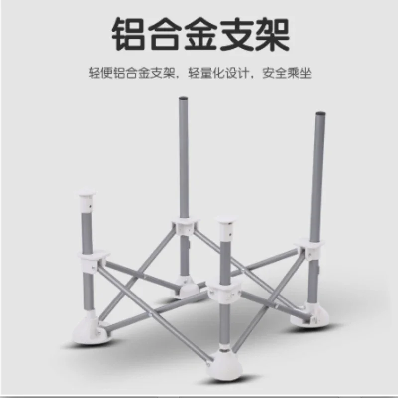 # Silla alta plegable portátil para bebé, asiento de comedor ligero para viajes, Picnic en la playa al aire libre
