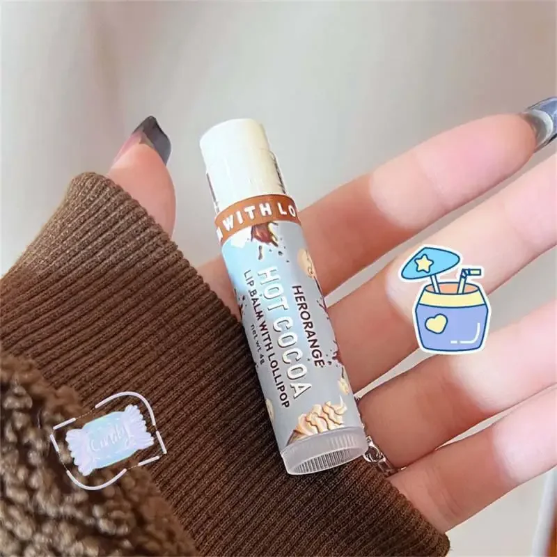 Transparent Fruit Lip Balm Moisturizing Fade Fine Lines Lip Gloss Jelly Gloss Lipstick Anti-drying Hydration Lip Care Make Up