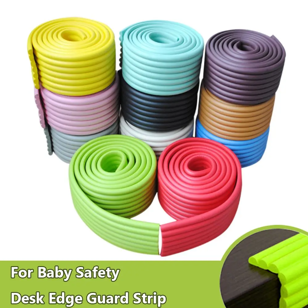 2 M Baby SAFETY โต๊ะ EDGE GUARD Strip ตารางมุม Protector เด็ก Collision เบาะโฟมกันชนฟรีเทป