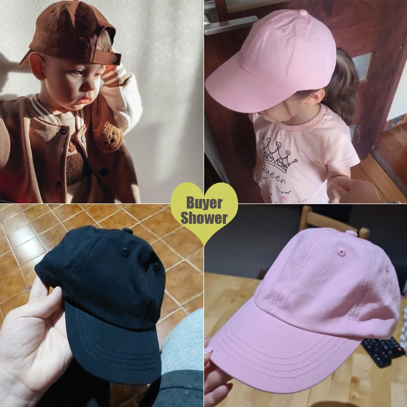 Moda bebê boné proteção solar crianças menino chapéu ajustável viagem crianças boné de beisebol chapéu do bebê para meninas acessórios 8m-5y