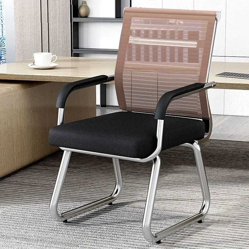 Office Armchair Conference Chairs Computer Mesh Desk Bedroom Chairs Gaming Black Comfortable Simple Cadeiras Home Furniture