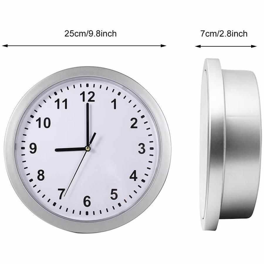 Sight Secret Wall Clock With Hidden Compartment Hide Cash Jewelry Keys Valueables Safe Box For Home Office Decoration Safe