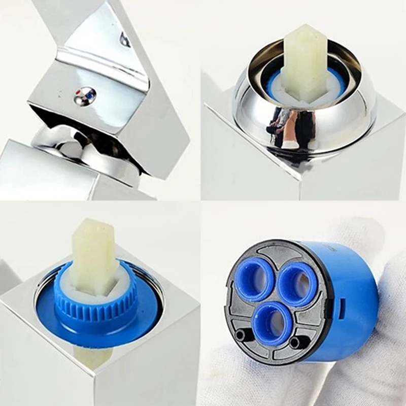 35/40Mm Đĩa Gốm Hộp Mực Trộn Vòi Cảm Ứng Nhiệt Hộp Mực Vòi Đĩa Van Nhựa Gốm Cho Máy Trộn Phần