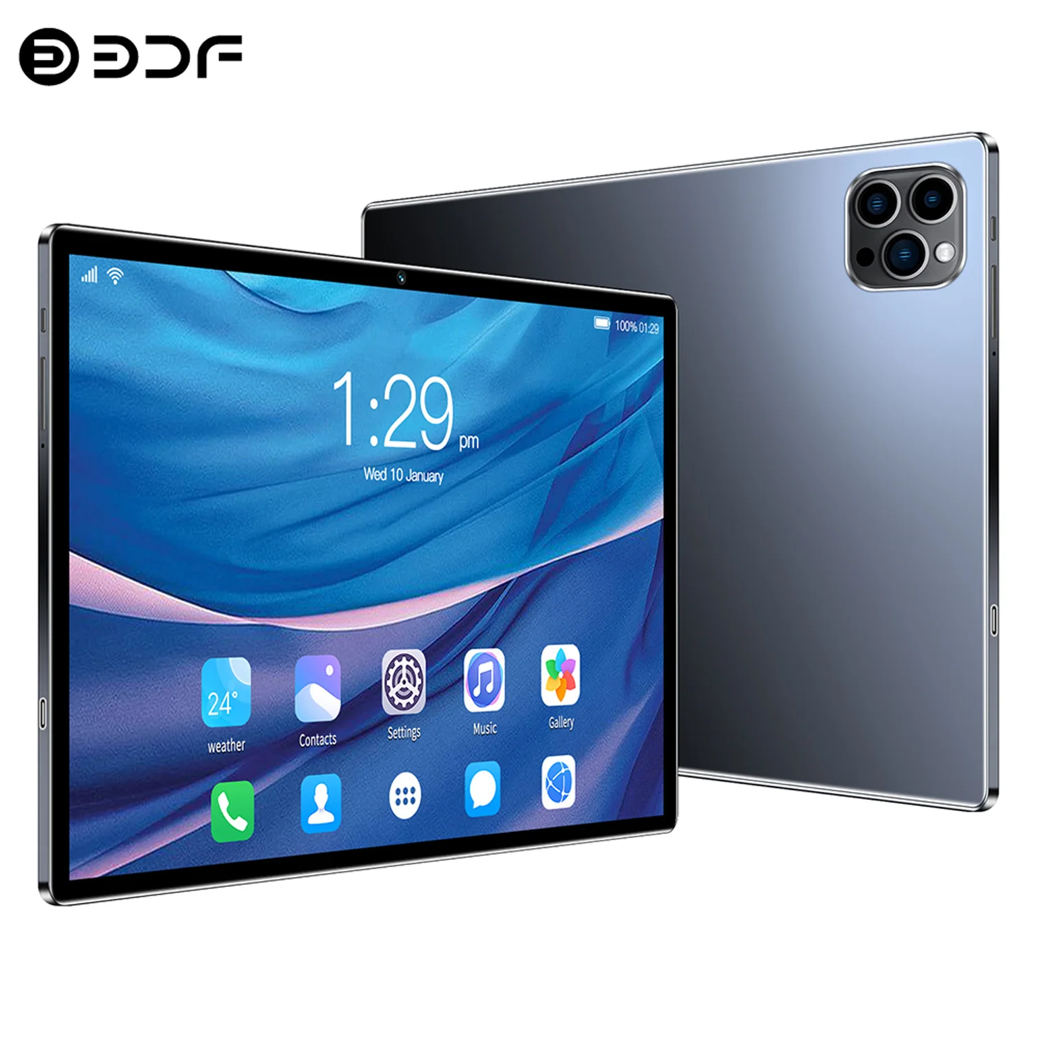 Novo 10.1 Polegada tablet pc octa núcleo 4gb ram 64gb rom rede global duplo sim cartões wifi bluetooth 3g chamada telefônica google tablets