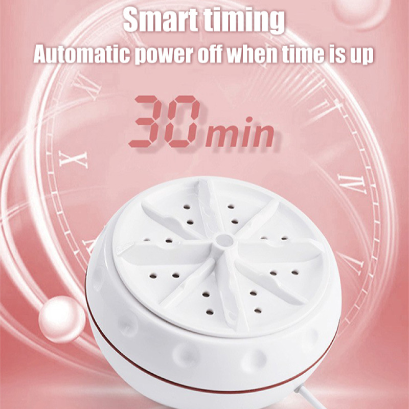 【Venta caliente】Lavadora portátil Turbo Spin Mini lavadora perezosa completamente automática