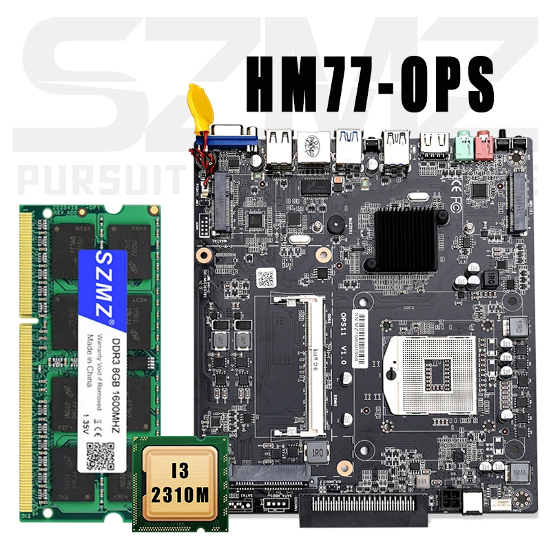 OPS11 Mini PC with i3 i5 i7 Processor 4GB 8GB RAM 128GB 256GB SSD, Support Windows 10 WiFi Gigabit Ethernet VGA HDMI Display