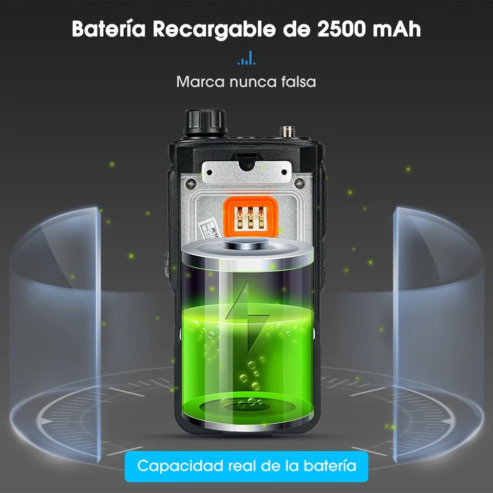 Retevis RA89 walkie talkie largo alcance emisora de radioaficionados walkie-talkies profesional movil walkie tolkie recargable Ham Radio de comunicacion portatil inalambricos resistente al agua IP68