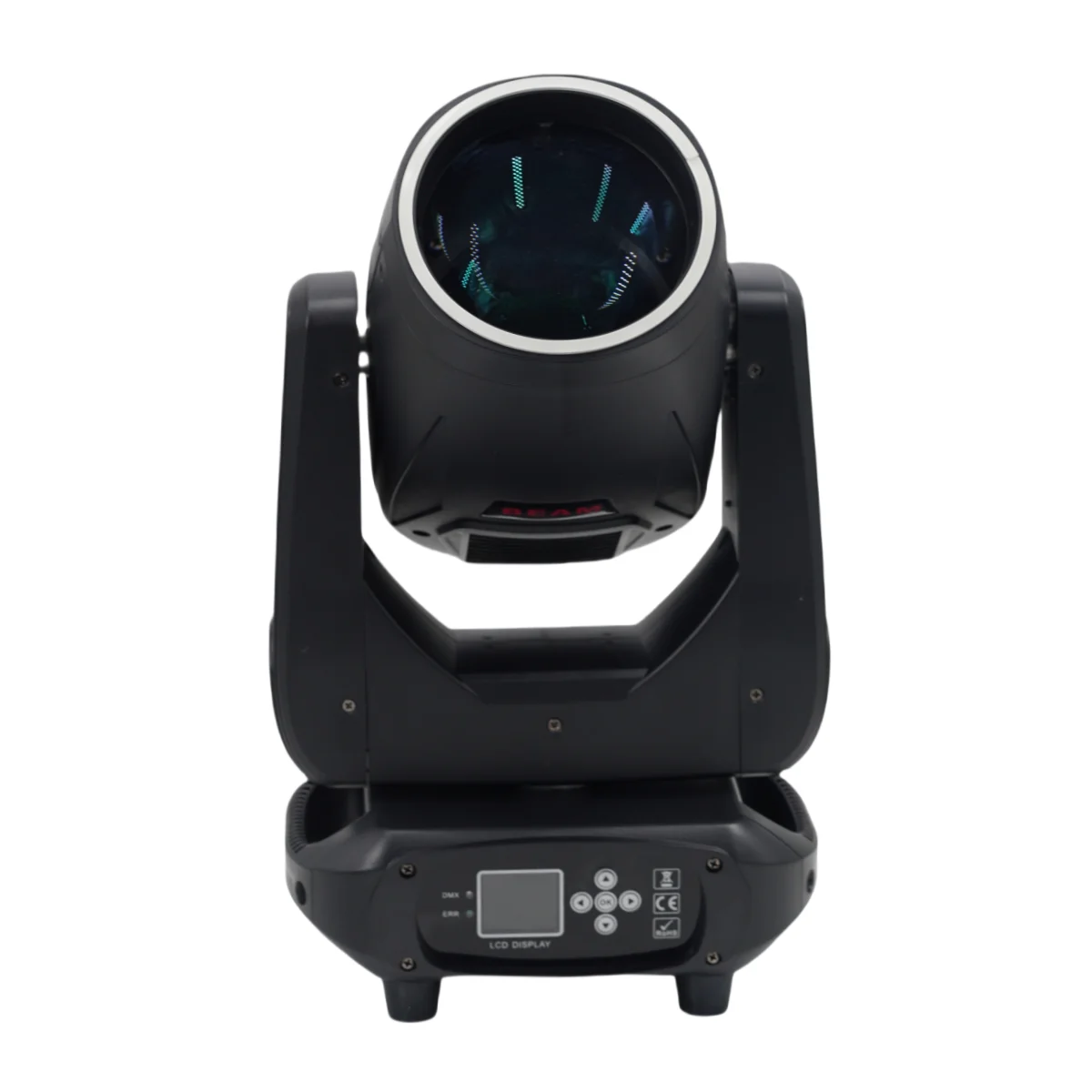 300 W Mini BEAM mit Halo-Effekt Moving Head Licht 14R Beam Wah Zoom Sharpy 16 Kanäle 48 rotierende Prismen DMX Bühnen-DJ-Lichter