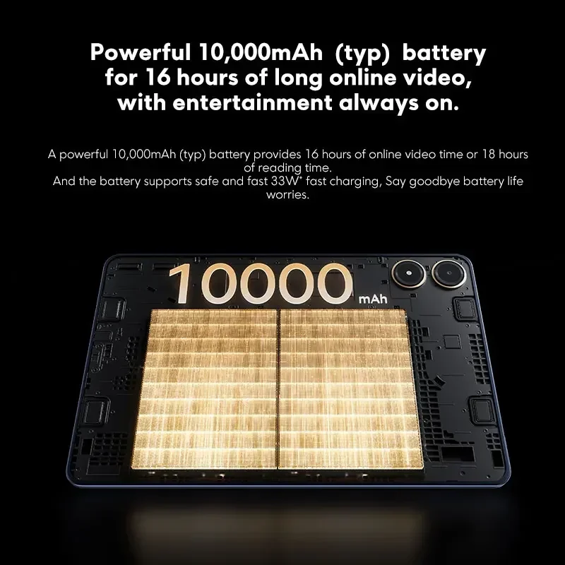 ใหม่ทุกรุ่น POCO Pad 12.1 ''120Hz 2.5K Display Snapdragon 7S Gen 2 OCTA Core Processor 33W 10000mAh แบตเตอรี่ลำโพงสี่ตัว