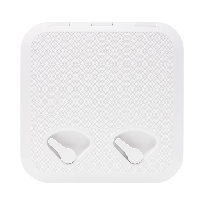 スピードボートプラスチックデッキトラクション、マリンデッキプレート、スクエアハンドル、プルアウトホワイト、abs