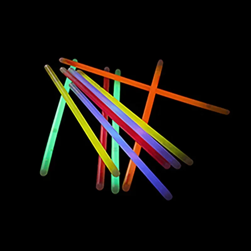 50/100 Stück Leuchtstab, Party-Versorgung, Halskette, Armbänder, Hochzeit, Bar, Leuchtstab für festliche Konzertparty, Logo-Druck