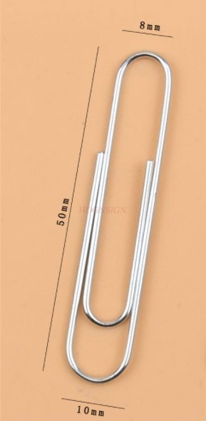 80ชิ้นคลิปเครื่องเขียนคลิปหนีบกระดาษขนาดใหญ่คลิปหนีบกระดาษคลิปเครื่องเขียนหนา50มม