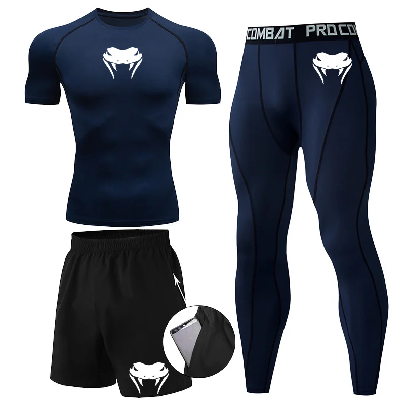 新しい MMA Tシャツ + パンツセット柔術ラッシュガード男性 Bjj ムエタイジャージ長袖 Boxeo 服ジム rshirt トップスパンツショーツ