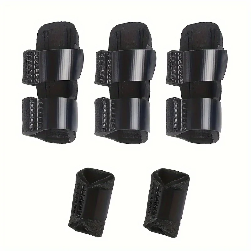 Set di supporto per le dita da 5 pezzi: 2 stecche per pollice/pinky + 3 stabilizzatori per le dita (Index/Medio/Anello)