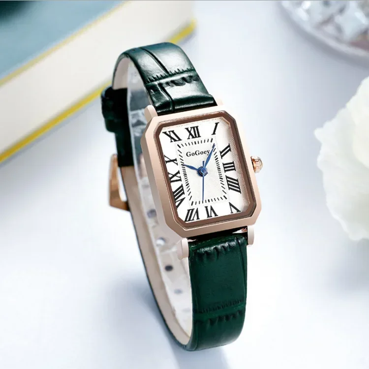 Damen uhren Vintage kleines Zifferblatt Uhr süßes Leder armband lässig Damen uhren Armband Quarz Damen uhr Damen uhr Handgelenk