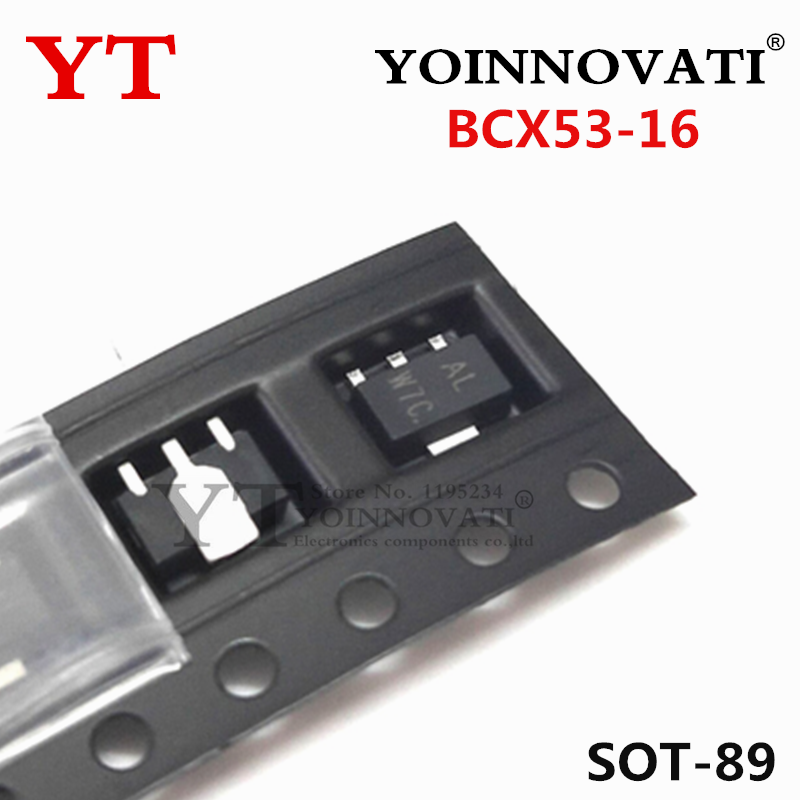 100PCS BCX53-16 AL PNP BCX56-16 BL NPN
