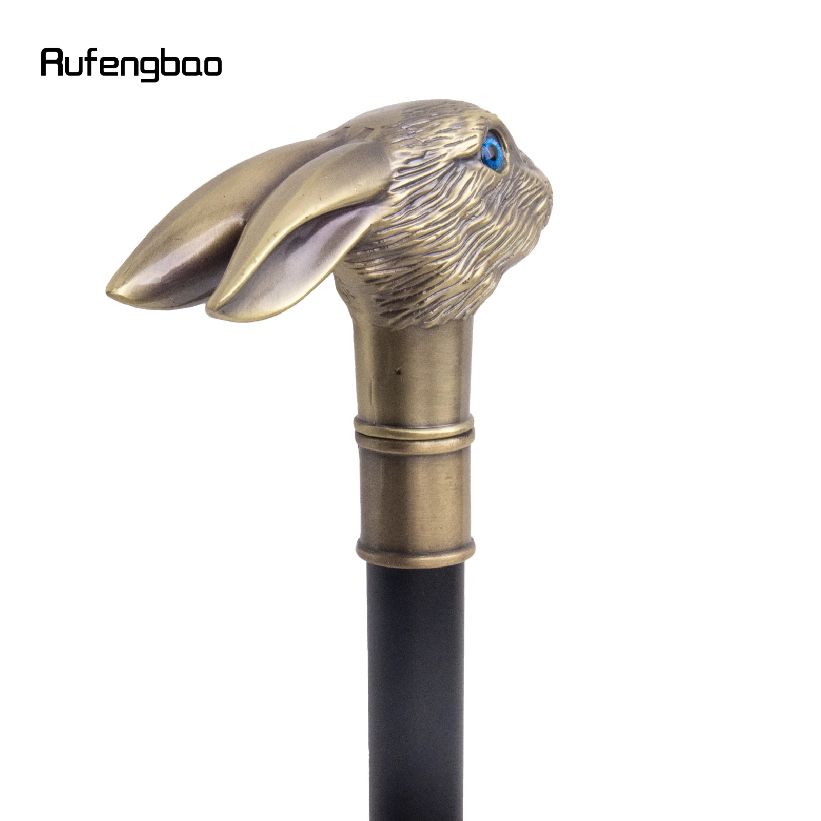 Kupfer Kaninchen Langohr Gentleman Gehstock Mode Gehstock Gentleman Crosier Knopf Gehstock 93cm