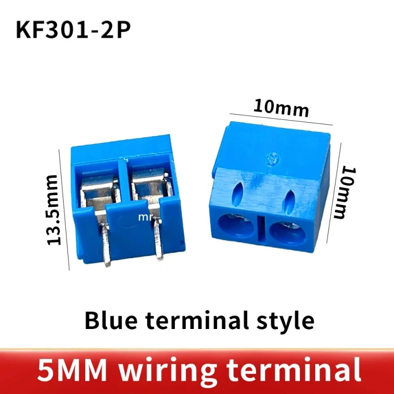 68PCS /135PCS KF301-2P/3P/4P screw terminal 5.0mm PCB splicable terminal connector
