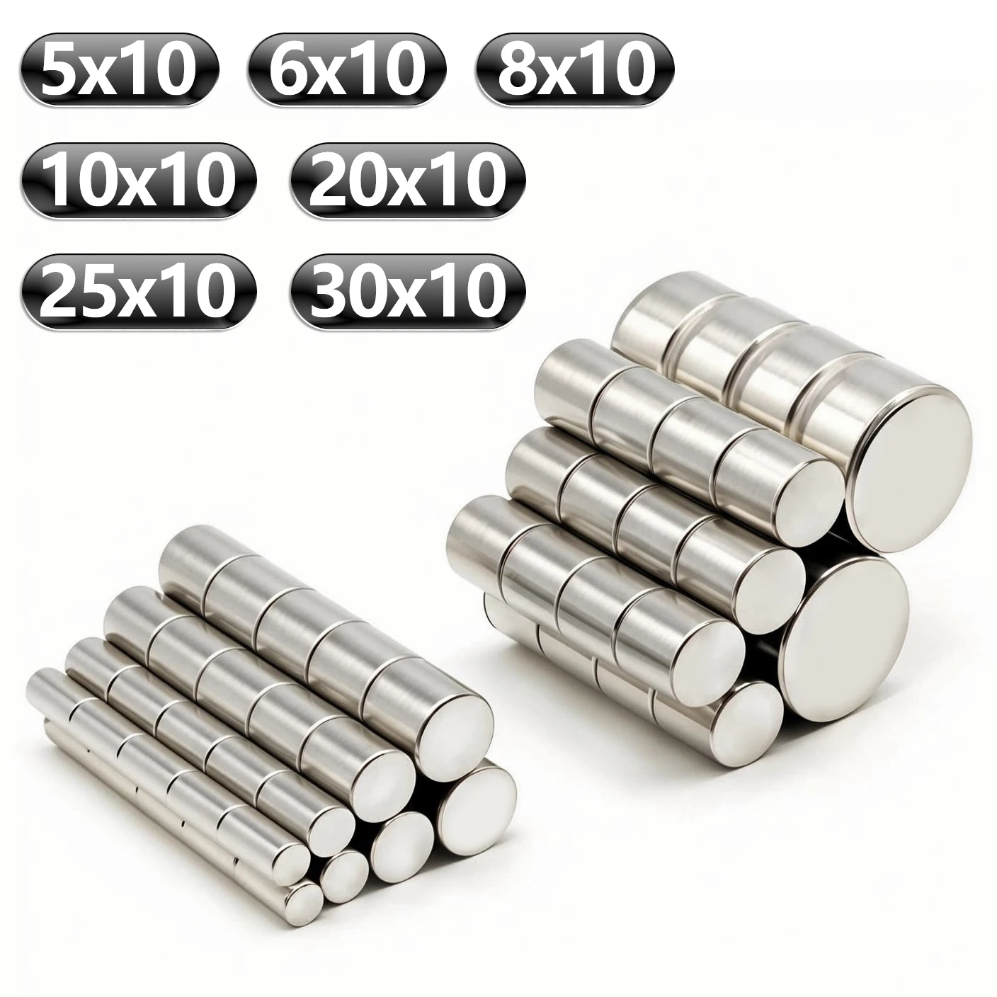 iman Refrigerator magnets DIY Office Whiteboard Workshop 5x10/6x10/8x10/10x10/20x10/30x10mm