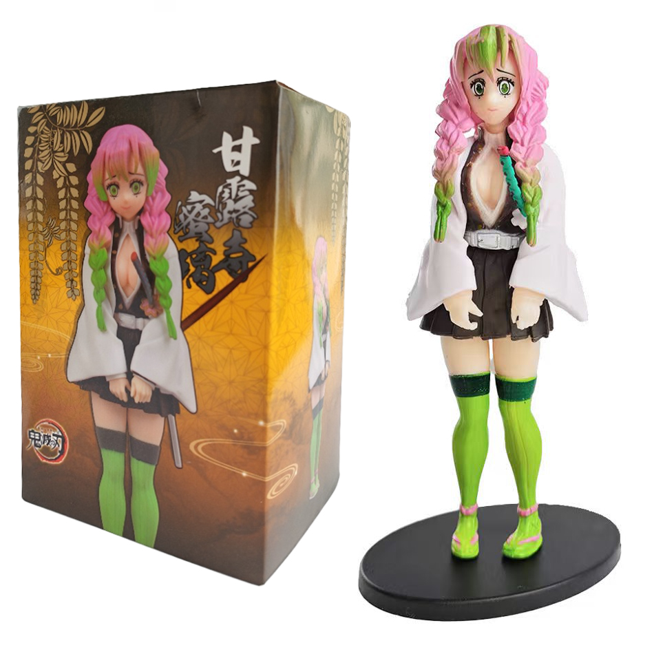 Hot Anime Demon Slayer Demon Slayer: Kimetsu no Yaiba Figuur Kamado Tanjiro Acchion Figre Azuma Zenitsu Nezuko Warrior PVC Model en ys