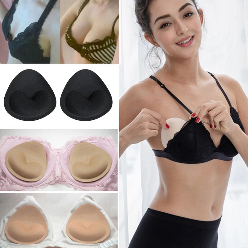 Dikker Spons Beha Pads Verwijderbare Push Up Borst Beha Enhancer Beha Padding Inserts Cups Badpak Bikini Borst Gewatteerde Accessoires