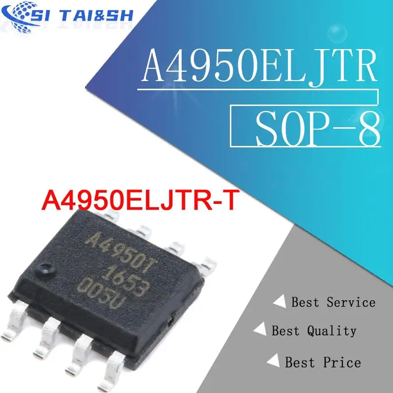 Si Tai & SH 5 unids/lote A4950ELJTR-T A4950 A4950T sistema de datos