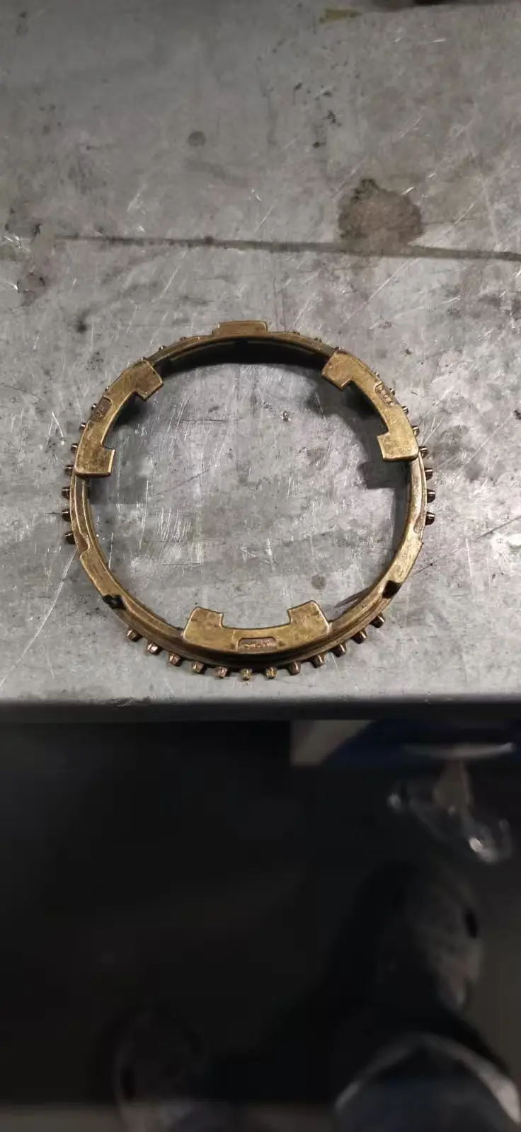 Customer specified spare parts for second-hand gear rings