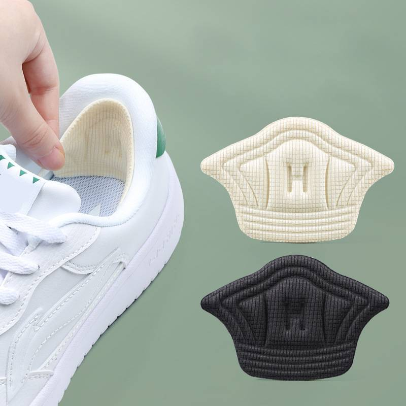 Clearance_2 Pc Insoles Patch Heel Pads for Sport Shoes Adjustable Size Antiwear Feet Pad Cushion Insert Insole Heel Protector Ba