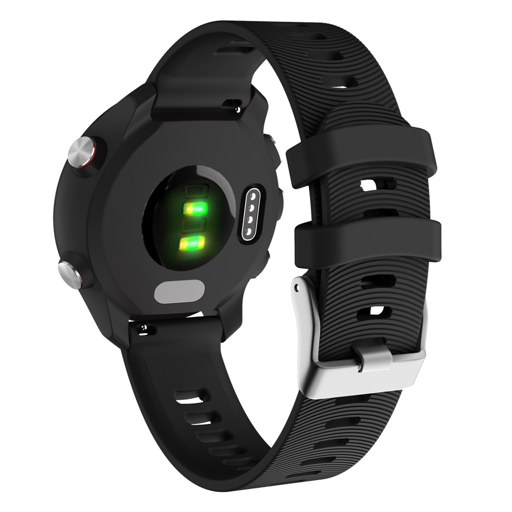 Garmin forerunner-スマートスポーツウォッチ用のカラフルなストラップ,シリコンスマートブレスレット,音楽,スポーツ,245時間,245m, 645mm,20mm