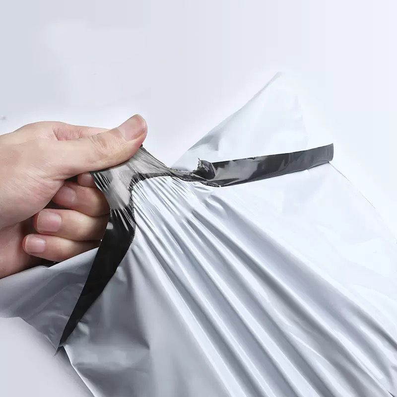 50 teile/paket Weiß Express Tasche Kurier Umschlag Lagerung Taschen Mail Tasche Mailing Taschen Selbst Klebe Dichtung Kunststoff Packagin