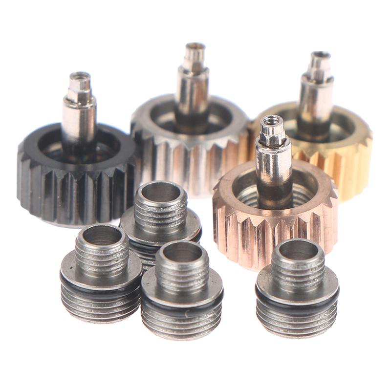 롤렉스 시계 크라운 방수 교체용 모듬 수리 도구, 하이 퀄리티 시계 크라운, 7mm 시계 크라운